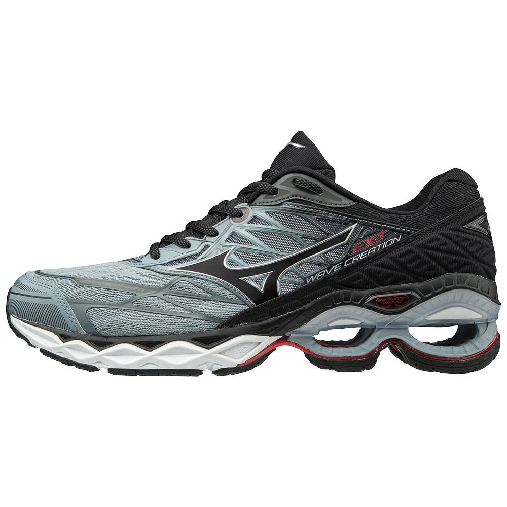 Scarpe Running Mizuno Wave Creation 20 Uomo - Grigie/Nere - 13746-HTQZ